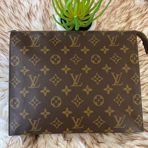 Louis Vuitton Vintage Cosmetic Pouch 8x10